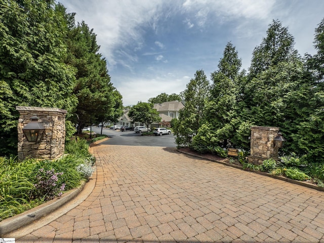 172 Ridgeland Dr # 101, Greenville, SC 29601 - view of decorative road with curbs