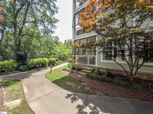 172 Ridgeland Dr # 101, Greenville, SC 29601 - view of side of home featuring a balcony