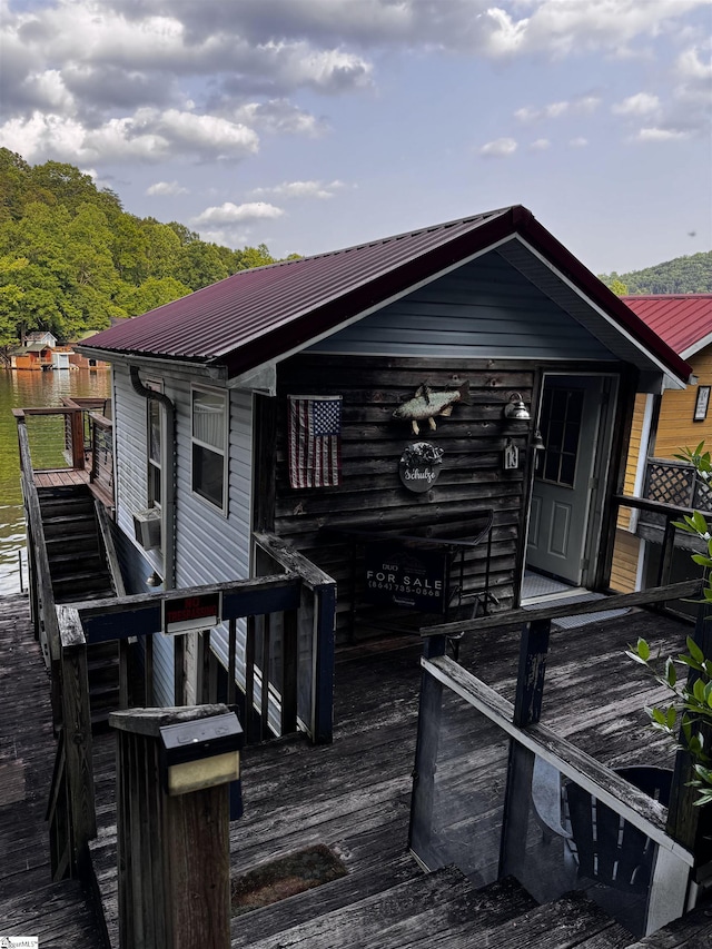 1700 W Lakeshore Dr Lot K, Landrum, SC 29356 - view of wooden deck