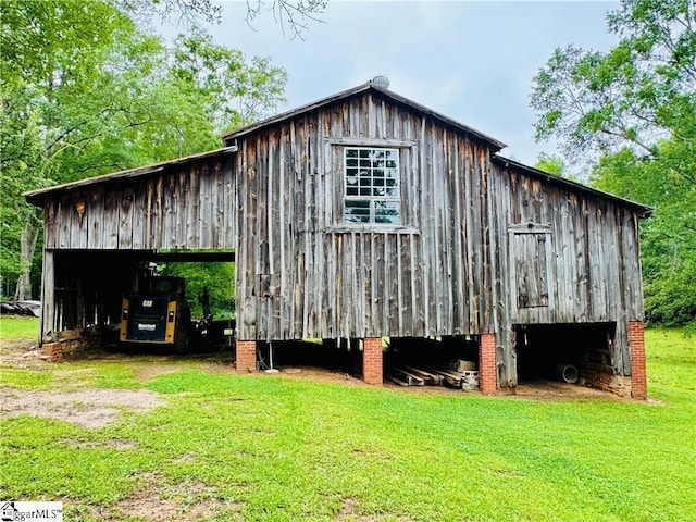 800 Holiday Dam Rd, Honea Path, SC 29654 - view of outbuilding featuring a carport
