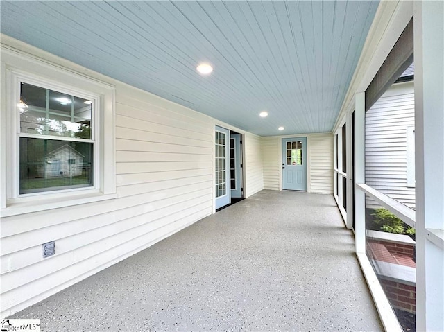 800 Holiday Dam Rd, Honea Path, SC 29654 - view of unfurnished sunroom