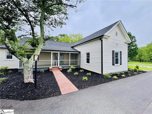 800 Holiday Dam Rd, Honea Path, SC 29654 - view of front of house featuring covered porch and roof with shingles