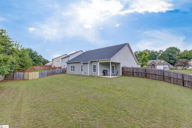 160 Spirit Mountain Ln, Easley, SC 29642 - back of house featuring a patio area and a shingled roof