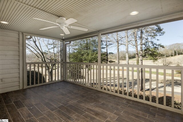409 Hunters Cir, Greenville, SC 29617 - view of unfurnished sunroom