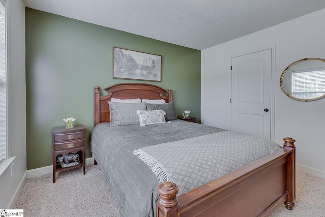 809 Dove Creek Ct, Boiling Springs, SC 29316 - bedroom with carpet, baseboards, and a textured ceiling