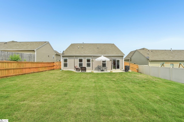 413 Basalt Ct, Powdersville, SC 29642 - rear view of house with a patio area