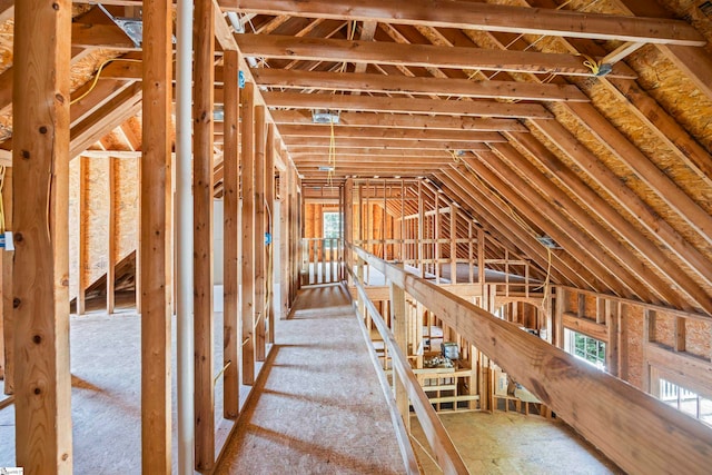 280 Kari Dr, Westminster, SC 29693 - view of unfinished attic
