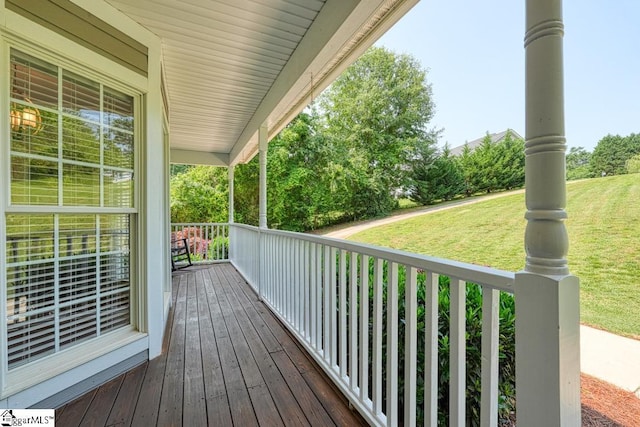 182 Roundstone Dr, Inman, SC 29349 - porch with a lawn