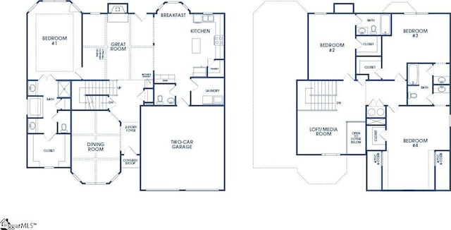 135 Adams Creek Pl, Simpsonville, SC 29681 - floor plan / room layout