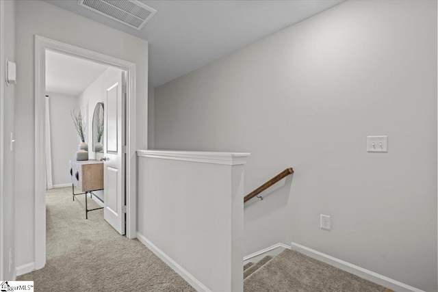 209 Islay Way, Anderson, SC 29621 - corridor featuring an upstairs landing and carpet floors