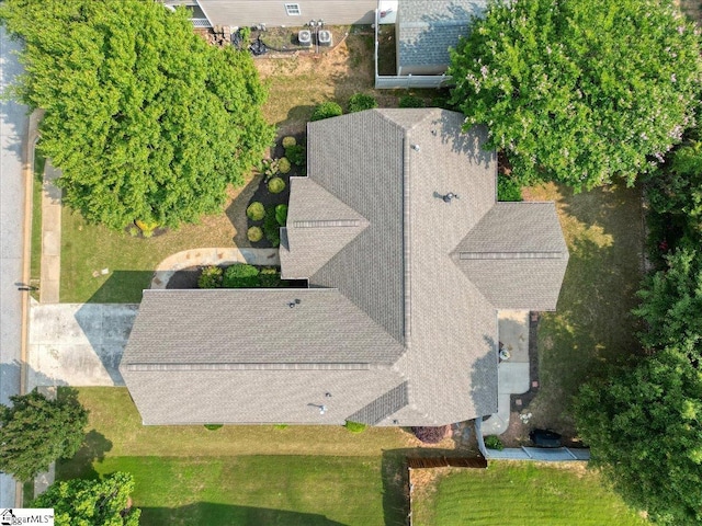 415 Plamondon Dr, Simpsonville, SC 29680 - view from above of property