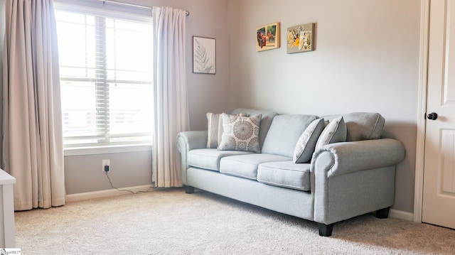 354 Harkins Bluff Dr, Greer, SC 29651 - living room featuring carpet flooring
