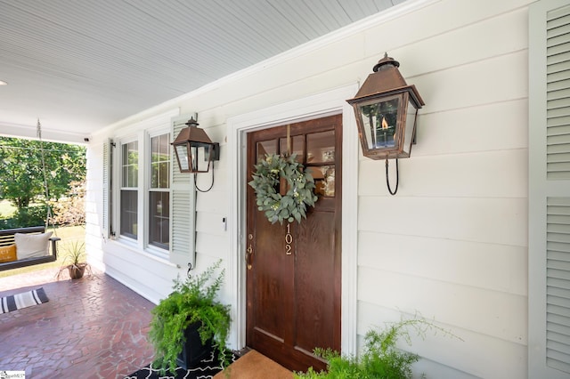 102 Todd Ave, Laurens, SC 29360 - entrance to property featuring covered porch