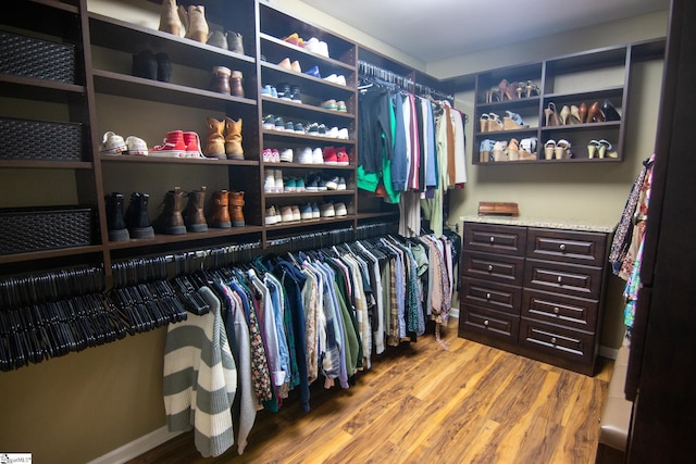 202 Centerpointe Rd, Belton, SC 29627 - walk in closet featuring light wood-style floors