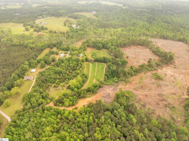 207 Starnes Rd, Laurens, SC 29360 - drone / aerial view of a forest