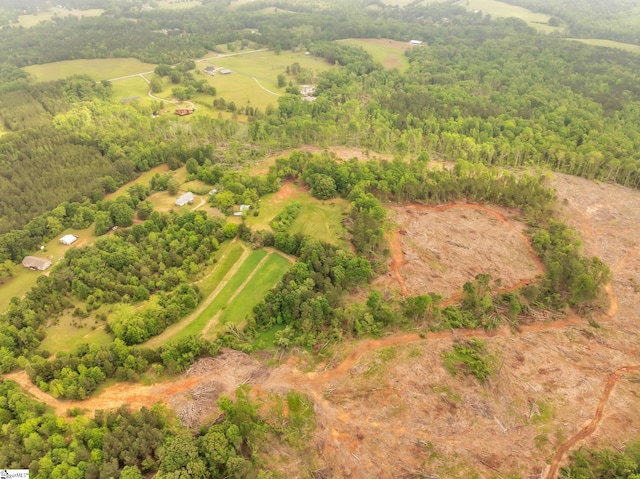 207 Starnes Rd, Laurens, SC 29360 - aerial view of a forest