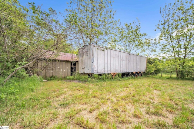 207 Starnes Rd, Laurens, SC 29360 - view of yard featuring an outdoor structure
