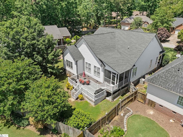 105 Garden View Ct, Piedmont, SC 29673 - view from above of property
