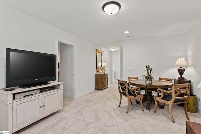 208 Deer Thicket Way, Taylors, SC 29687 - dining area featuring light colored carpet and baseboards