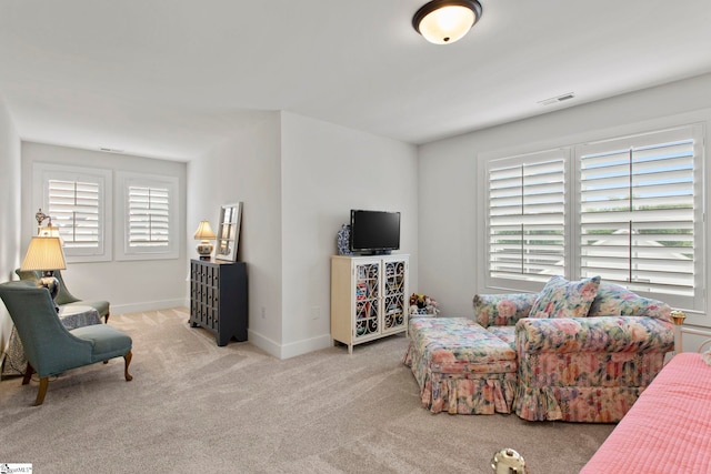 208 Deer Thicket Way, Taylors, SC 29687 - carpeted living area with baseboards