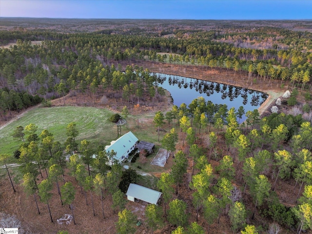 2164 Loncolnton Hwy, Elberton, GA 30635 - aerial view of property's location featuring a forest and a nearby body of water