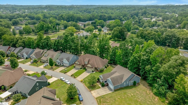 225 Chickadee Trl Unit B, Easley, SC 29642 - aerial view of residential area featuring a heavily wooded area