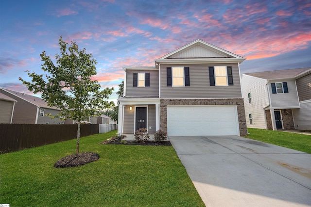 1305 Ledsham Ct, Greer, SC 29651 - traditional home featuring driveway and an attached garage