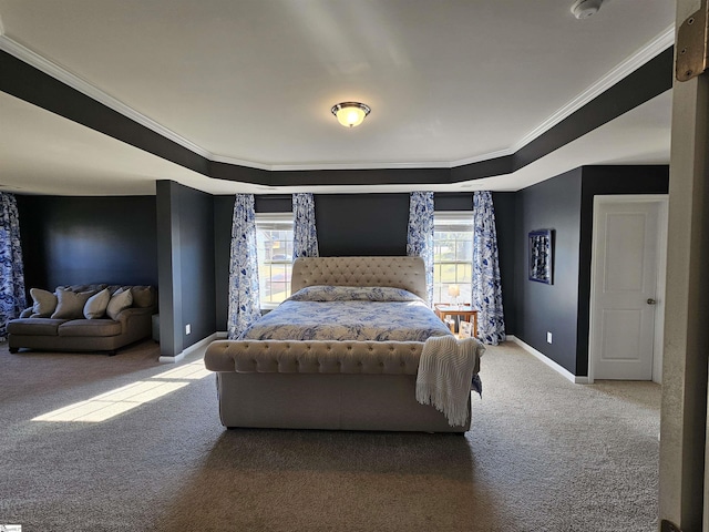 700 Citrine Way, Duncan, SC 29334 - bedroom with carpet floors, ornamental molding, baseboards, and multiple windows