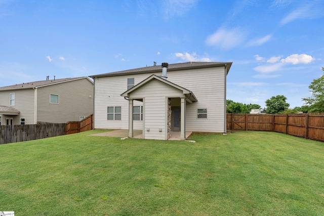 101 Kings Heath Ln, Simpsonville, SC 29680 - rear view of property with a patio area