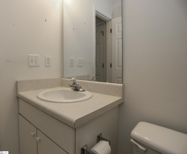 7 Pergola Pl, Simpsonville, SC 29680 - half bath featuring vanity and toilet