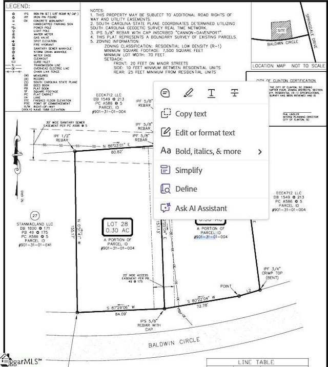 00 Baldwin Cir, Clinton, SC 29325