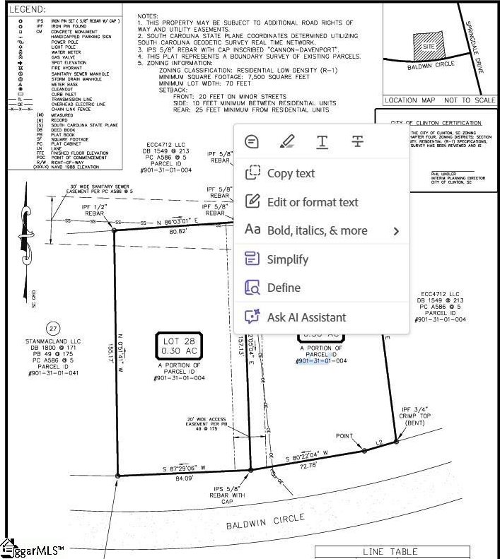 01 Baldwin Cir, Clinton, SC 29325