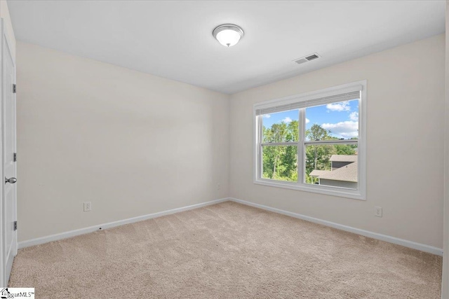 466 Fox Run Trl, Woodruff, SC 29388 - spare room with baseboards and light colored carpet