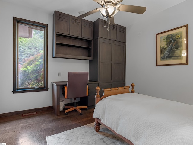 380 Montagu Dr, Spartanburg, SC 29301 - bedroom with baseboards and a ceiling fan