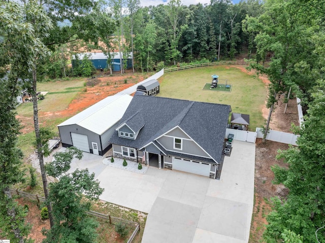 197 Falling Creek Rd, Spartanburg, SC 29301 - aerial view of property and surrounding area