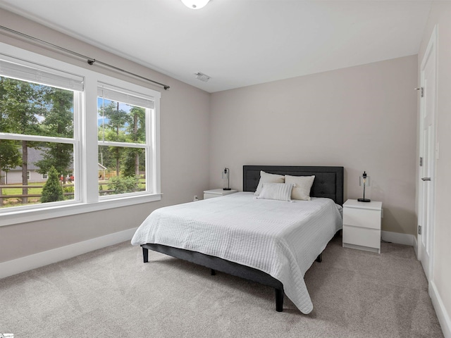 197 Falling Creek Rd, Spartanburg, SC 29301 - bedroom with baseboards and light colored carpet