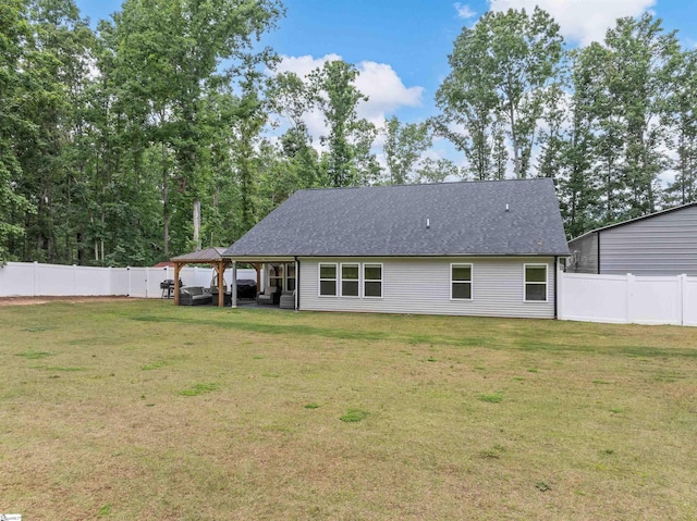 197 Falling Creek Rd, Spartanburg, SC 29301 - rear view of property with a carport