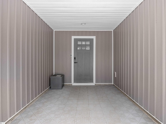 197 Falling Creek Rd, Spartanburg, SC 29301 - doorway to property featuring a patio area