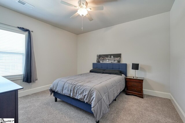 2 Stony Run Ln, Simpsonville, SC 29681 - bedroom featuring carpet, baseboards, and ceiling fan