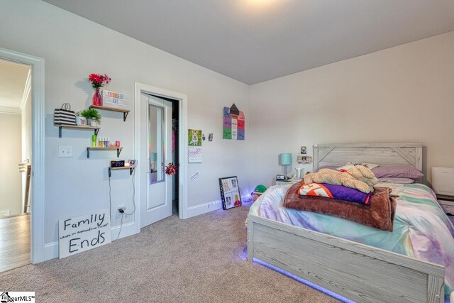 2 Stony Run Ln, Simpsonville, SC 29681 - bedroom featuring carpet and baseboards