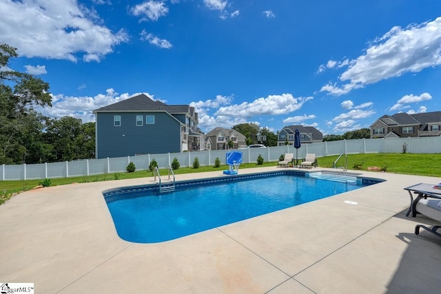 2 Stony Run Ln, Simpsonville, SC 29681 - view of pool featuring a patio area and a residential view