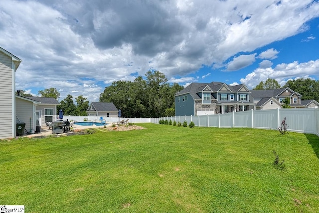 2 Stony Run Ln, Simpsonville, SC 29681 - view of yard with a patio and a residential view