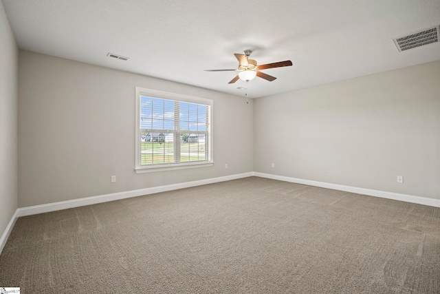 157 Deyoung Meadows Dr, Greer, SC 29651 - unfurnished room with ceiling fan, carpet floors, and baseboards
