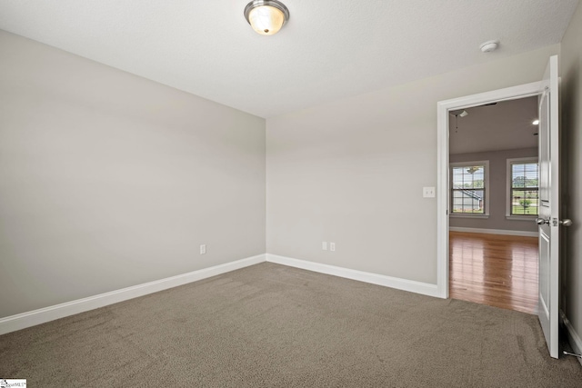 157 Deyoung Meadows Dr, Greer, SC 29651 - spare room featuring carpet, baseboards, and a smoke detector
