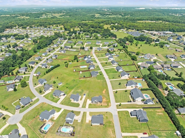 157 Deyoung Meadows Dr, Greer, SC 29651 - aerial view of property and surrounding area with nearby suburban area
