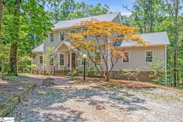 107 Cinder Creek Ln, Spartanburg, SC 29307 - view of front facade featuring roof with shingles