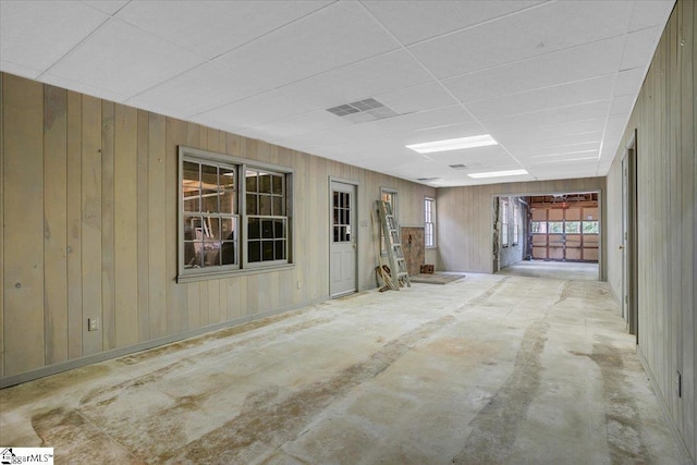 107 Cinder Creek Ln, Spartanburg, SC 29307 - spare room with wooden walls