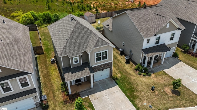 249 Samuel St, Pendleton, SC 29670 - aerial view of property and surrounding area