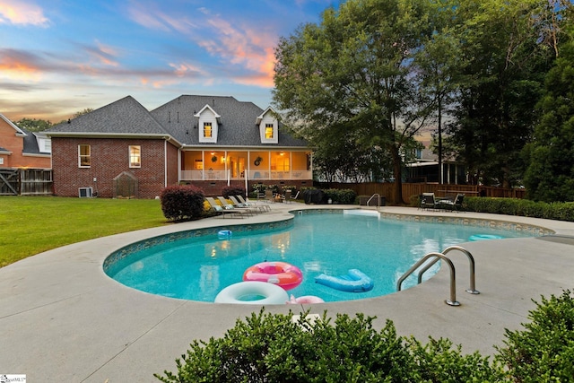 5 Fife Ct, Simpsonville, SC 29681 - view of pool featuring a patio area