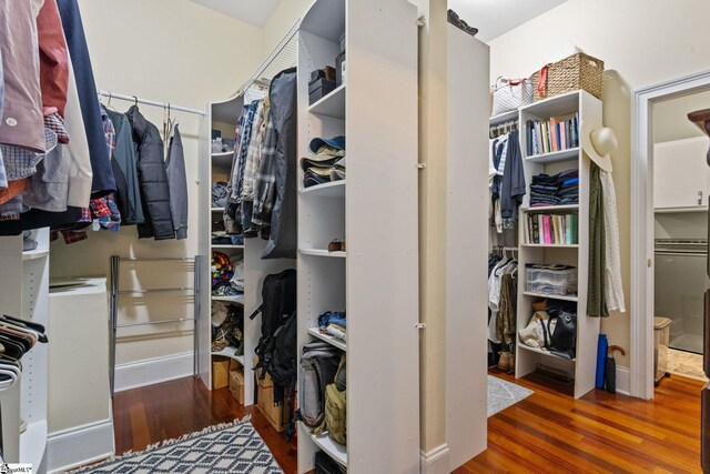 5 Fife Ct, Simpsonville, SC 29681 - walk in closet featuring wood finished floors